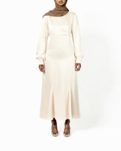 Load image into Gallery viewer, High neck long sleeve dress
